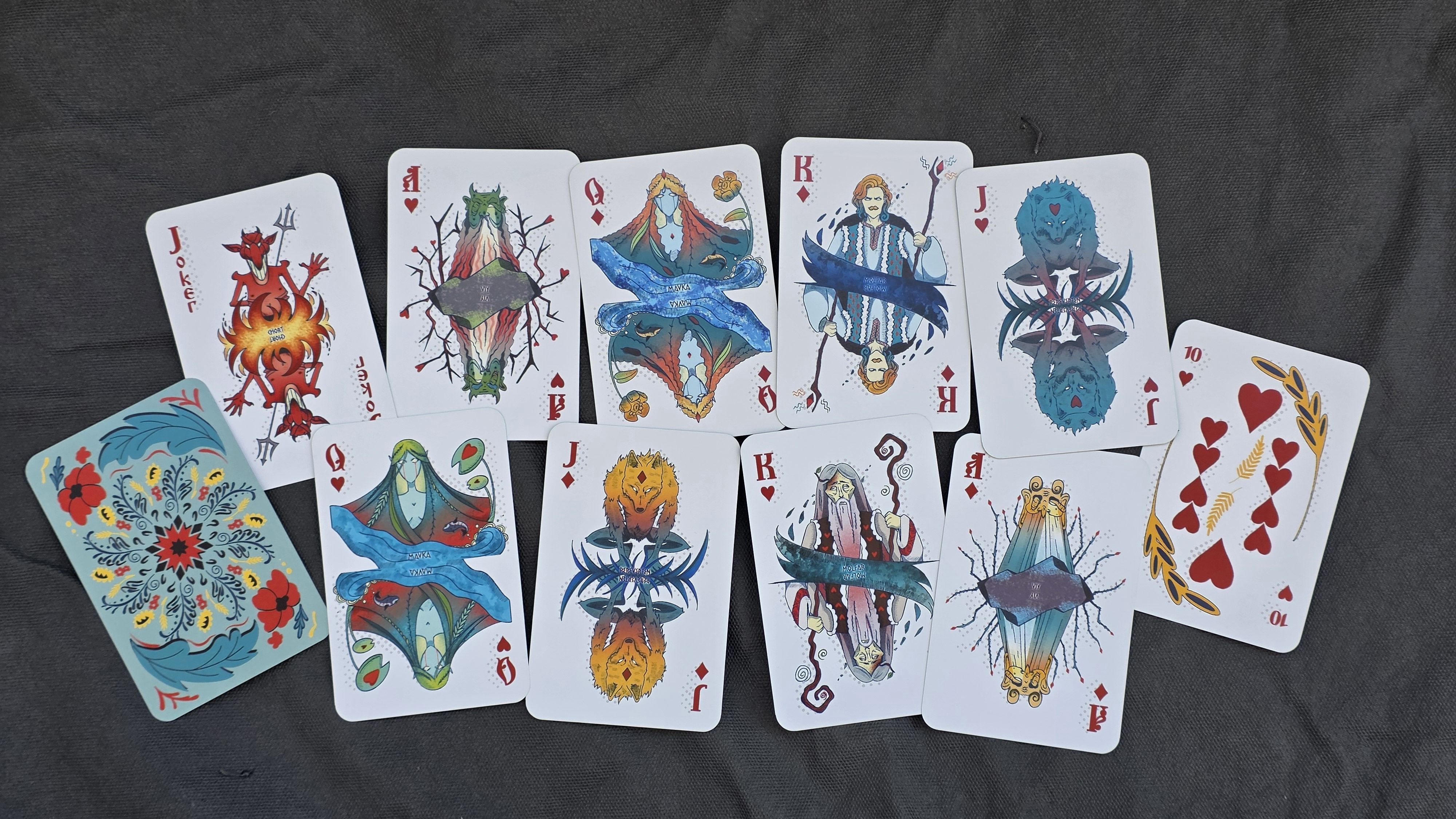 Playing cards project